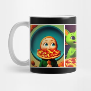 Pizza Friends Mug